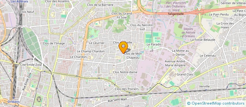 localisation de l'entreprise LABOR OMNIA  ORLEANS