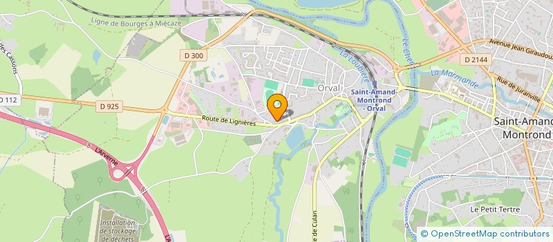 localisation de l'entreprise LABORA  NOZIERES