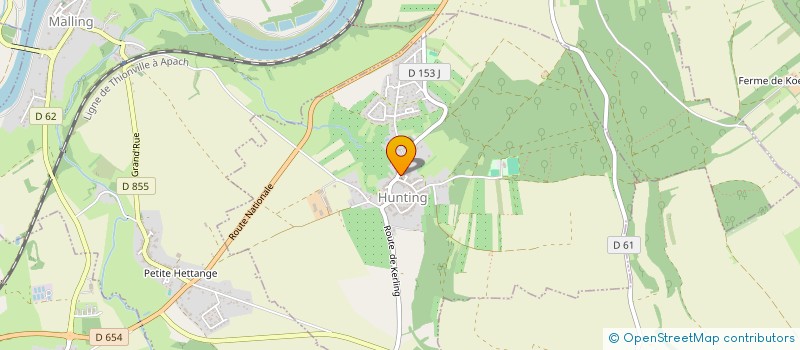 localisation de l'entreprise LABORAT PROTHESES DENTAIRES BERGMANN à RETTEL