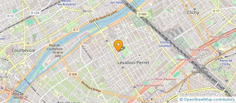 localisation de l'entreprise LABORATOIRE ADAPTIVLAB à LEVALLOIS-PERRET