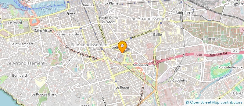localisation de l'entreprise LABORATOIRE AGLEVIN à MARSEILLE