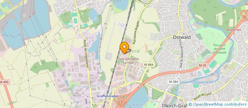 localisation de l'entreprise LABORATOIRE AMANI  OSTWALD