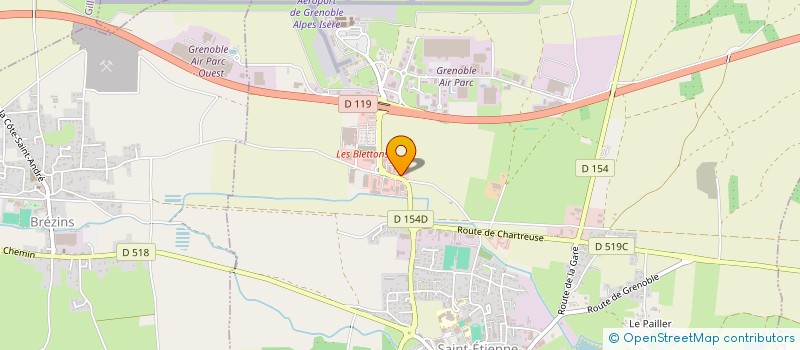 localisation de l'entreprise LABORATOIRE AMBROGI  SARDIEU