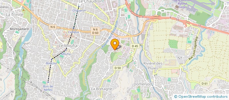 localisation de l'entreprise LABORATOIRE ANALYSES BOURBON à SAINT-DENIS