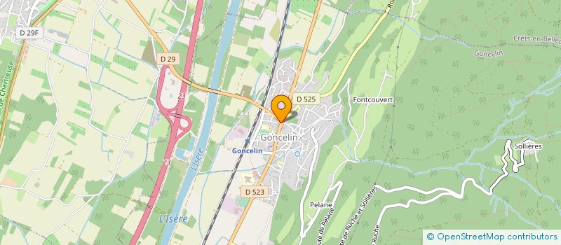 localisation de l'entreprise LABORATOIRE ANTOINE BUCHE à GONCELIN