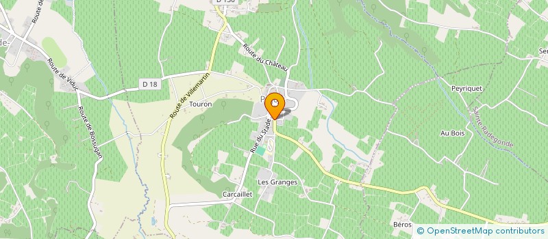 localisation de l'entreprise LABORATOIRE ARNAUD PLADYS  PUJOLS