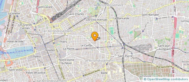 localisation de l'entreprise LABORATOIRE BECK à MARSEILLE