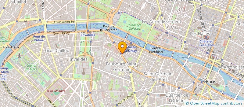 localisation de l'entreprise LABORATOIRE BEGON SARL à PARIS