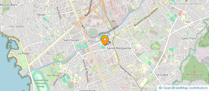 localisation de l'entreprise LABORATOIRE BELLE à MARSEILLE
