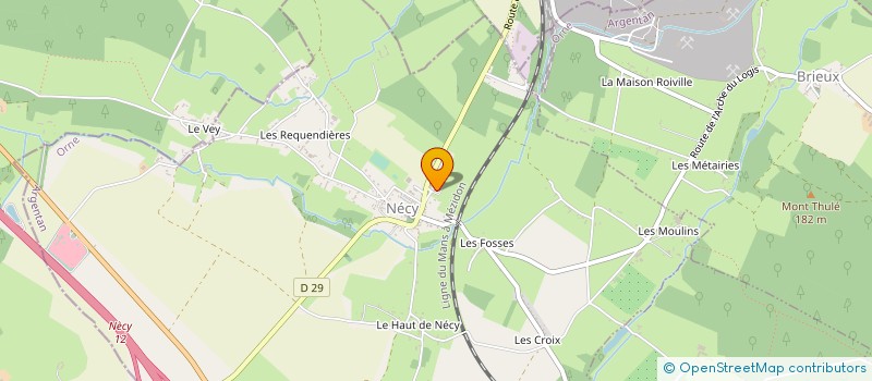 localisation de l'entreprise LABORATOIRE BESNOUIN à GOUFFERN EN AUGE