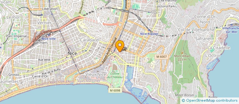 localisation de l'entreprise LABORATOIRE BIODONTE à NICE
