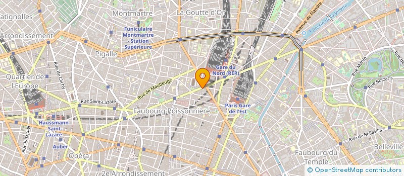 localisation de l'entreprise LABORATOIRE BIONORD à PARIS