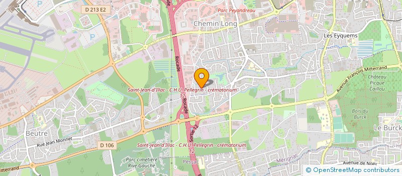 localisation de l'entreprise LABORATOIRE BIOPARF à MARTIGNAS-SUR-JALLE