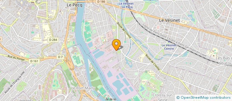 localisation de l'entreprise LABORATOIRE BOUIX SANTE à CROISSY-SUR-SEINE