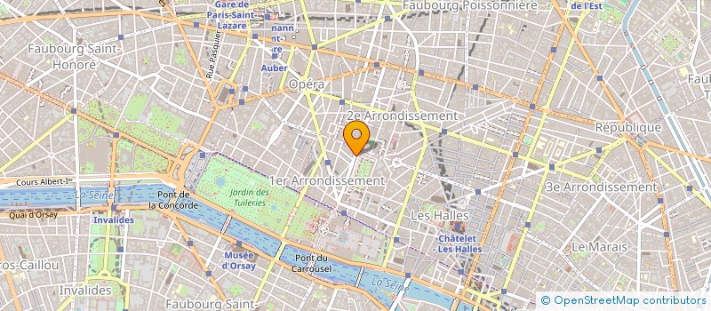 localisation de l'entreprise LABORATOIRE BRUNO BRETON à PARIS