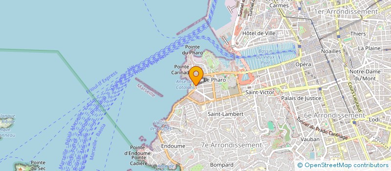 localisation de l'entreprise LABORATOIRE CEVENOL à MARSEILLE