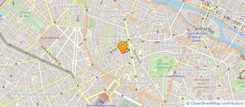 localisation de l'entreprise LABORATOIRE CHERCHE-MIDI à PARIS