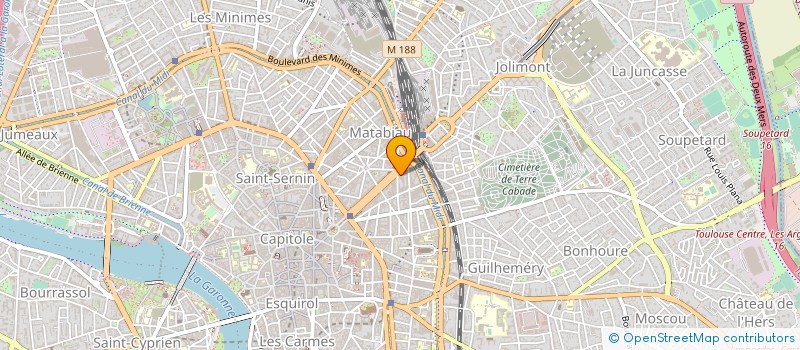 localisation de l'entreprise LABORATOIRE CHRONOS à TOULOUSE
