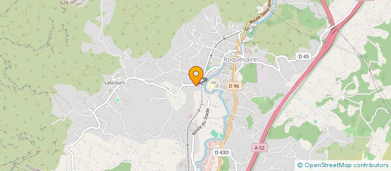 localisation de l'entreprise LABORATOIRE COLLEYE  ROQUEVAIRE