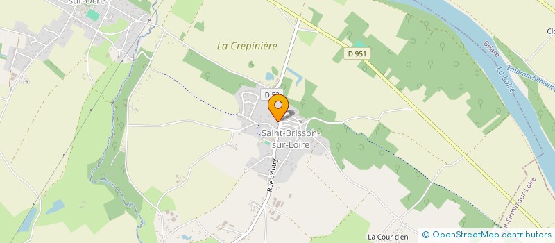 localisation de l'entreprise LABORATOIRE CONFIANCE à SAINT-BRISSON-SUR-LOIRE