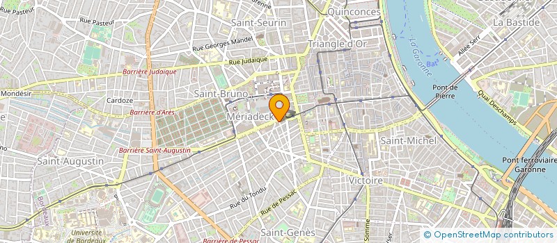 localisation de l'entreprise LABORATOIRE COSDERMA à BORDEAUX