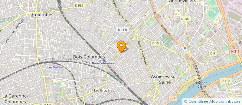 localisation de l'entreprise LABORATOIRE CREATION DUPLICATION AUDIOVI à ASNIERES-SUR-SEINE