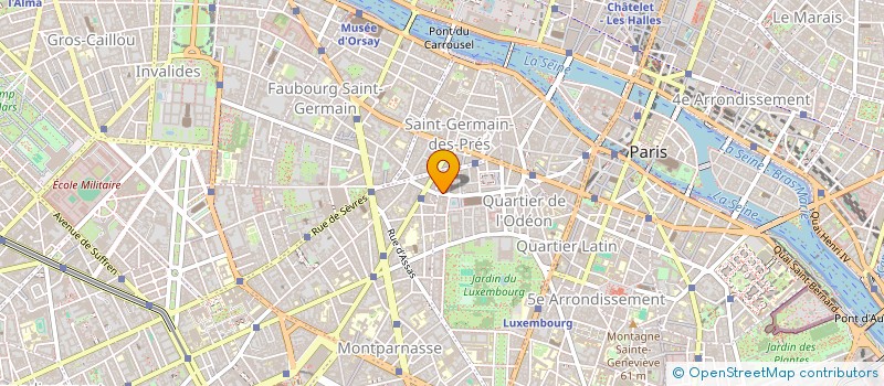 localisation de l'entreprise LABORATOIRE D ANALYSES à PARIS