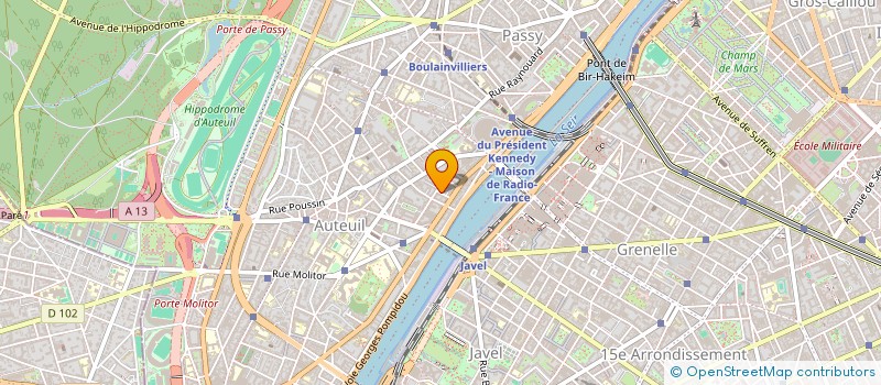 localisation de l'entreprise LABORATOIRE D'ANALYSES QUALISTA  PARIS