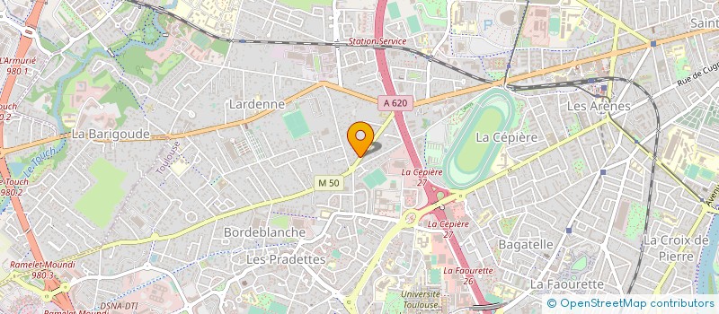 localisation de l'entreprise LABORATOIRE D'ANATOMIE PATHOLOGIQUE VETERINAIRE DU SUD-OUEST à TOULOUSE