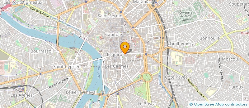 localisation de l'entreprise LABORATOIRE D'AUDIOLOGIE ET D'ACOUSTIQUE MEDICALE à TOULOUSE