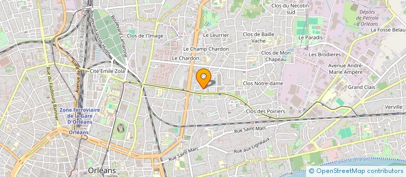 localisation de l'entreprise LABORATOIRE D'ECO-ENTOMOLOGIE à ORLEANS
