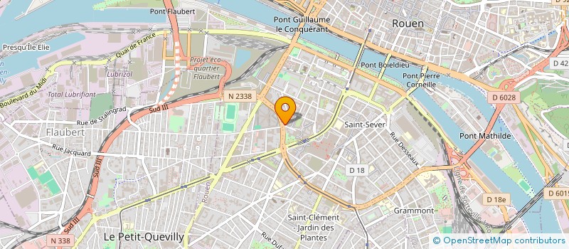 localisation de l'entreprise LABORATOIRE D'ESSAIS DES MATERIELS ET PRODUITS ALIMENTAIRES LEMPA à ROUEN