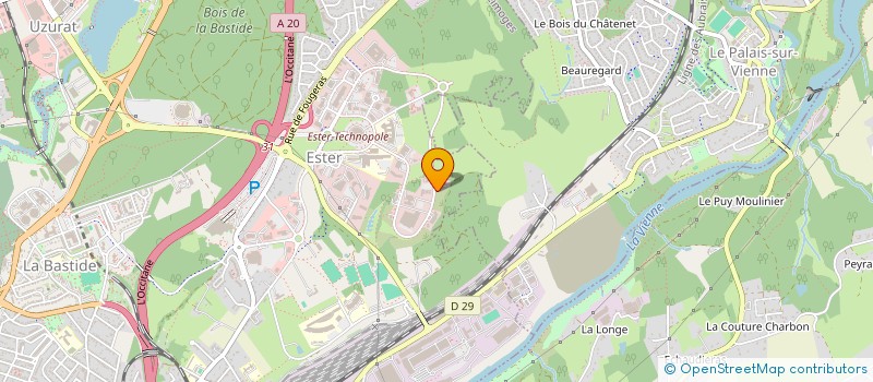 localisation de l'entreprise LABORATOIRE D'HYGIENE ALIMENTAIRE DU LIMOUSIN à LIMOGES