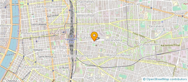 localisation de l'entreprise LABORATOIRE D'HYGIENE LYONNAIS à RILLIEUX-LA-PAPE
