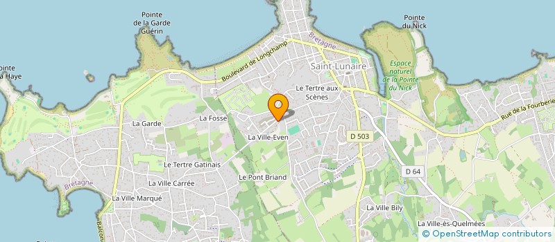 localisation de l'entreprise LABORATOIRE D'INITIATIVES POUR L'INCLUSION SOCIALE ET SOLIDAIRE  SAINT-LUNAIRE