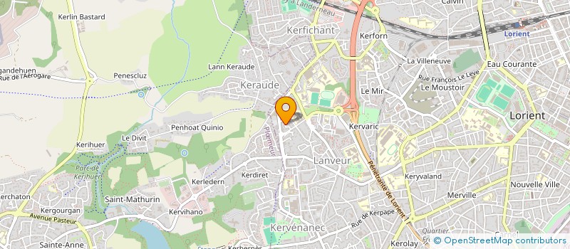 localisation de l'entreprise LABORATOIRE D'INNOVATION STRATEGIQUE à LORIENT