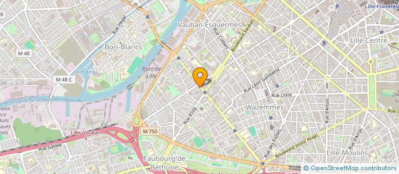 localisation de l'entreprise LABORATOIRE D'INNOVATIONS MEDICALES à LILLE