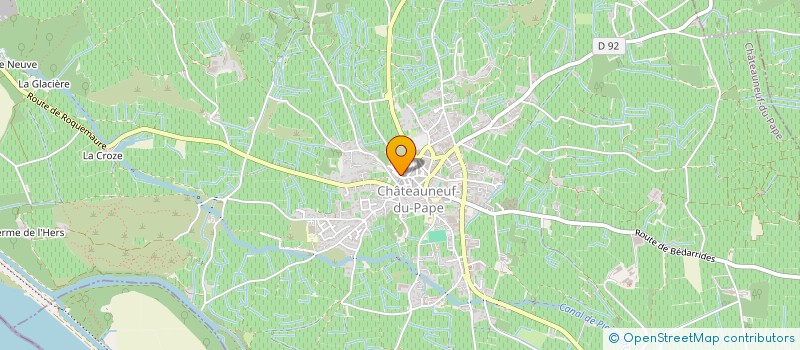 localisation de l'entreprise LABORATOIRE D OENOLOGIE MOURIESSE  COURTHEZON