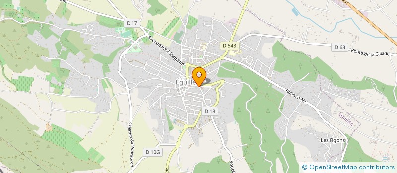 localisation de l'entreprise LABORATOIRE DE BROMATOLOGIE DU SUD-EST à EGUILLES