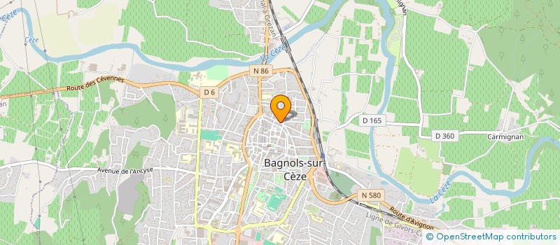 localisation de l'entreprise LABORATOIRE DE CORRECTION AUDITIVE DE BAGNOLS SUR CEZE  PARIS 14