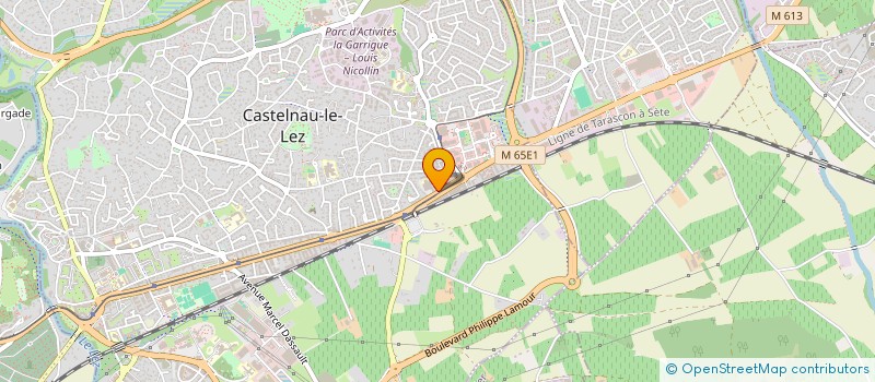 localisation de l'entreprise LABORATOIRE DE CORRECTION AUDITIVE DE CASTELNAU LE LEZ à CASTELNAU-LE-LEZ