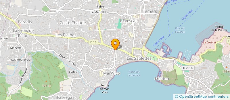 localisation de l'entreprise LABORATOIRE DE CORRECTION AUDITIVE DE LA SEYNE SUR MER MARVIVO à LA SEYNE-SUR-MER