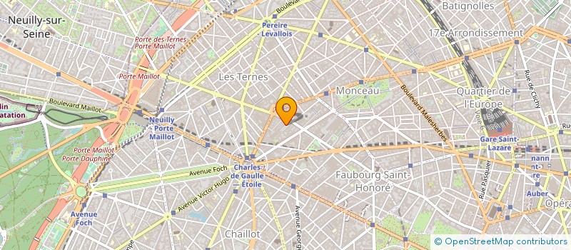 localisation de l'entreprise LABORATOIRE DE COSMETIQUE AVANCEE  PARIS