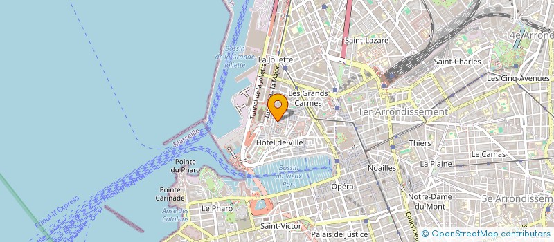 localisation de l'entreprise LABORATOIRE DE CREATION ALTERNATIVE à MARSEILLE
