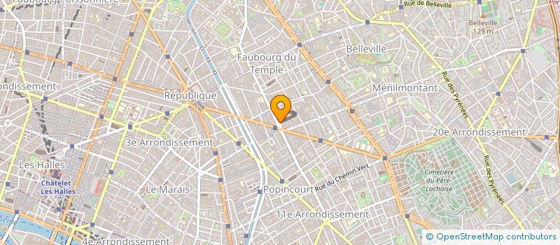 localisation de l'entreprise LABORATOIRE DE L'ACTEUR HELENE CHERUY  PARIS