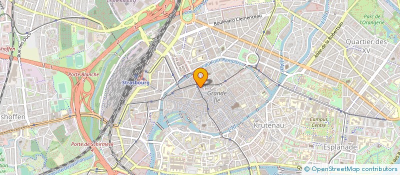 localisation de l'entreprise LABORATOIRE DE L'HOMME DE FER à STRASBOURG