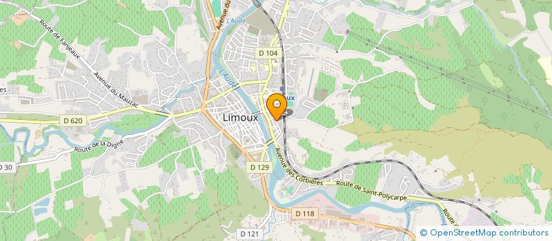 localisation de l'entreprise LABORATOIRE DE L'IMAGINAIRE à LIMOUX