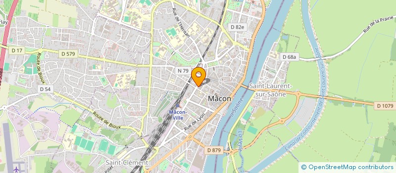 localisation de l'entreprise LABORATOIRE DE LA CROIX DOREE à MACON