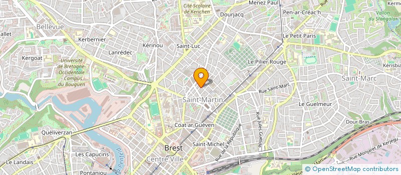 localisation de l'entreprise LABORATOIRE DE LA TRANSFORMATION SOCIALE à BREST