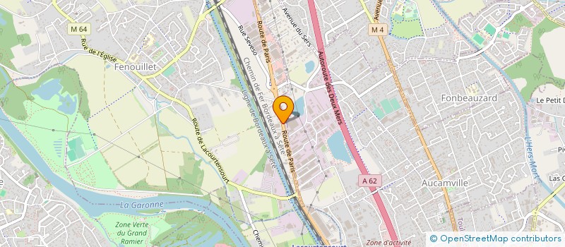 localisation de l'entreprise LABORATOIRE DE LA VAP TOULOUSAINE à FENOUILLET